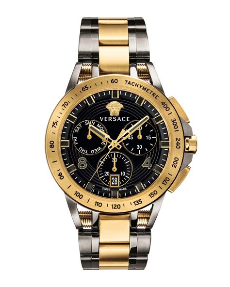 versace watch gesu|versace chrono watches.